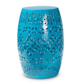 Blue Metal Outdoor Side Table R834