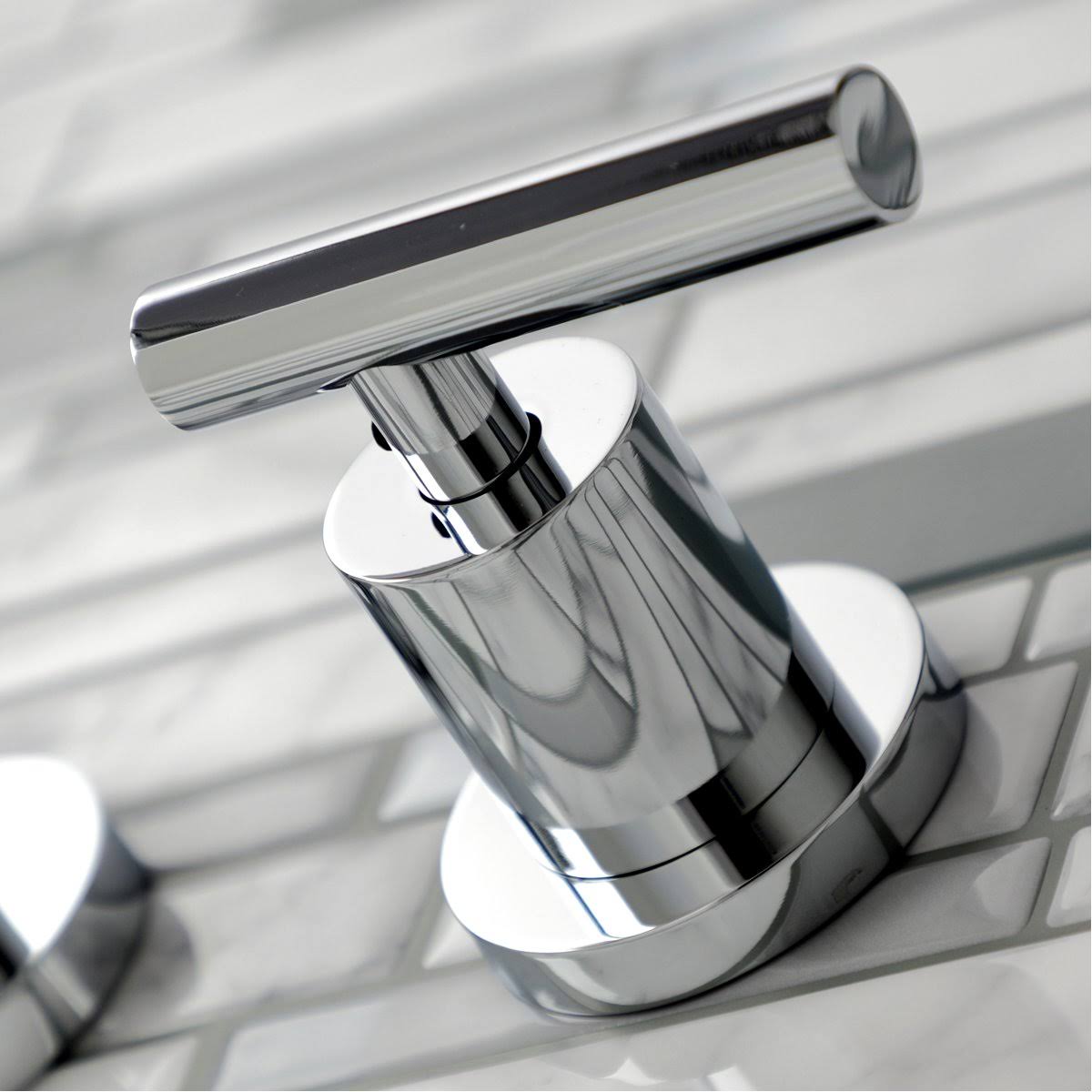 2-Handle Wall Mount Bathroom Faucet, Antique Brass X5960