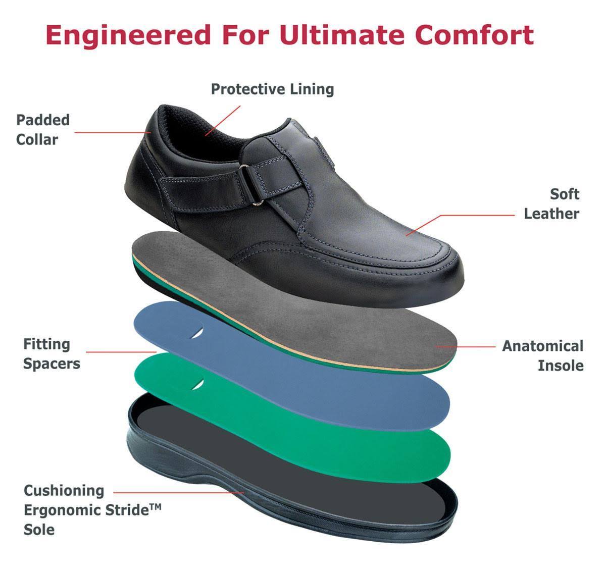 Black Leather Shoes C47788