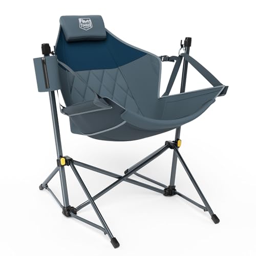 Adjustable Heavy Duty Folding Hammock Camping Chair 2 Pack B802756
