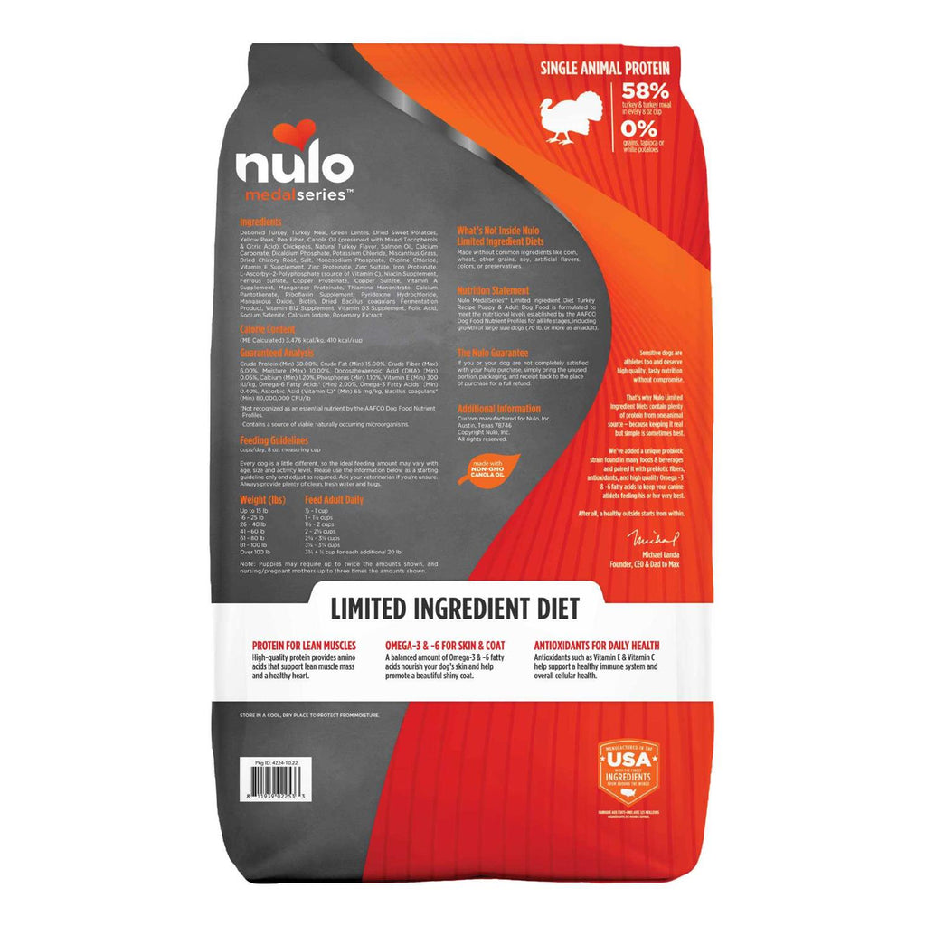 Grain Free Limited Ingredient Turkey Dog Food G994447