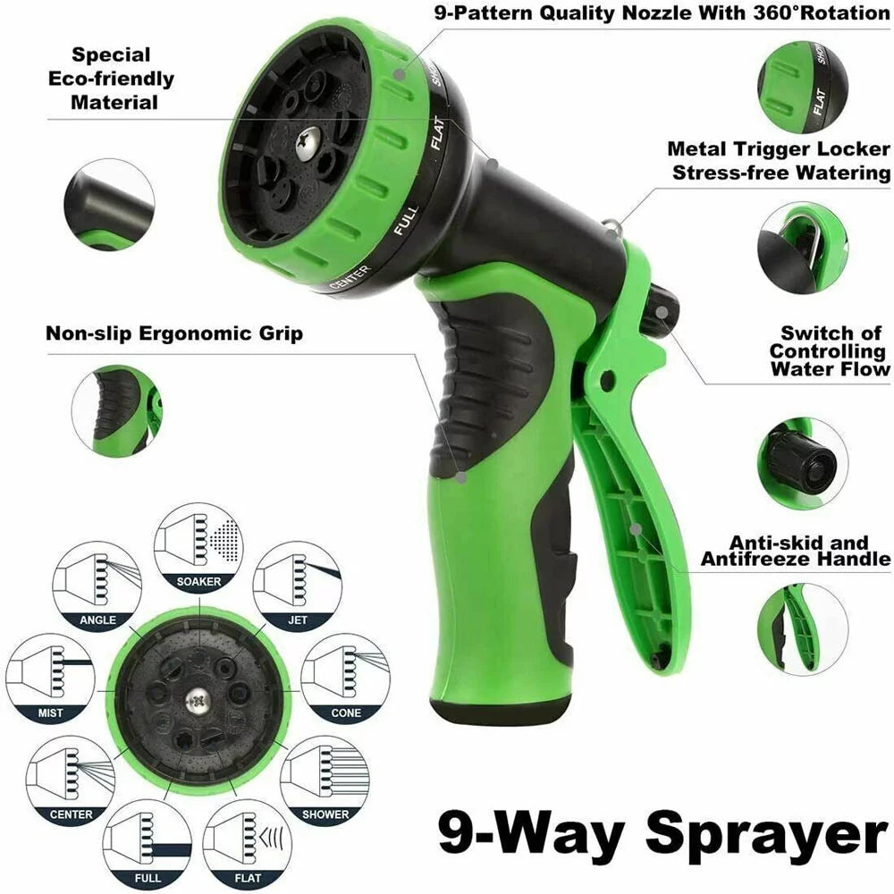 100ft Heavy Duty Expandable Flexible Water Hose N52174
