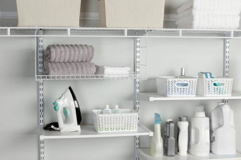 White Hanging Wire Shelf F456456