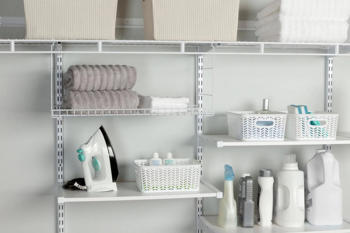 White Hanging Wire Shelf F456456