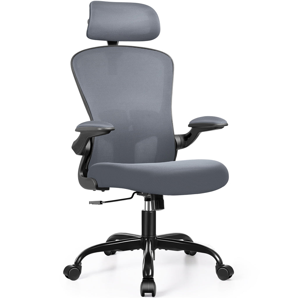 Black Ergonomic Office Chair with Lumbar Support G465974