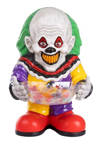 Multicolor Clown Candy Bowl Holder Decoration M224957