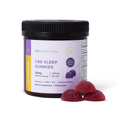 30mg CBD Sleep Gummies with CBN & THC O348255