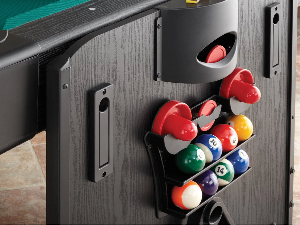 7' 2-in-1 Billiards and Air Hockey Game Table D463