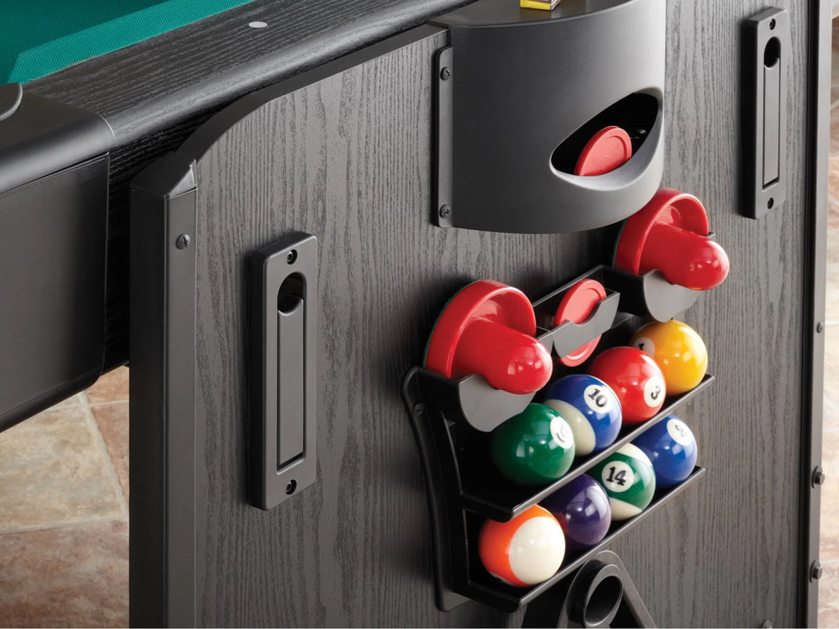 7' 2-in-1 Billiards and Air Hockey Game Table D463