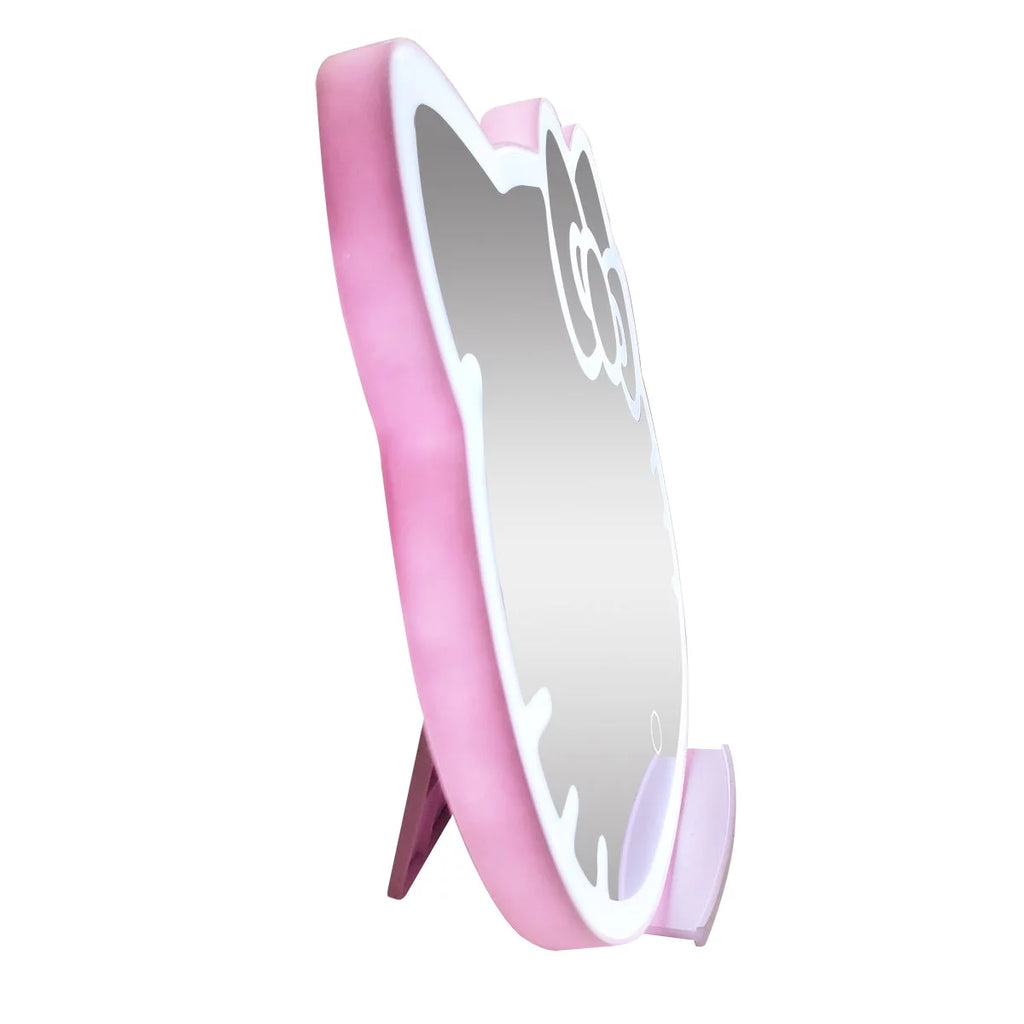 LED Table Mirror with Lights and Touch Sensor Switch W2314