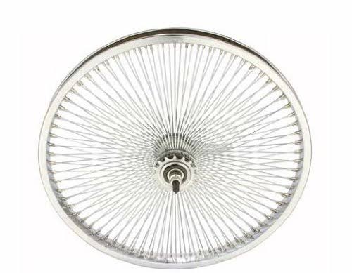 20x22 144 Spoke Coaster Wheel 14g Chrome Bicycle Wheel J134587