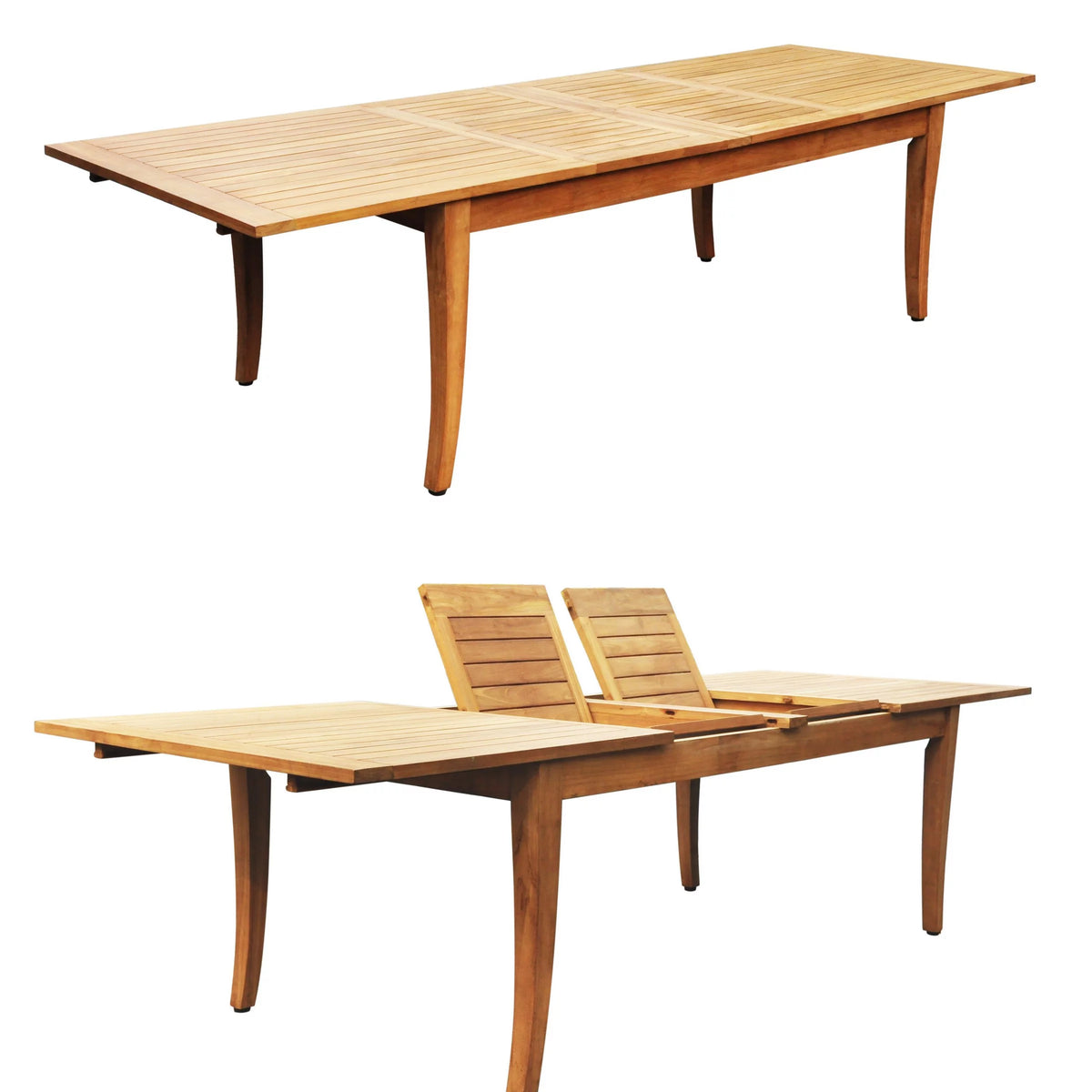 Grade-A Teak 5 Pc Dining Set with 4 Stacking Arm Chairs E93388