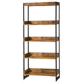 4 Shelf Bookcase in Antique Nutmeg M56511