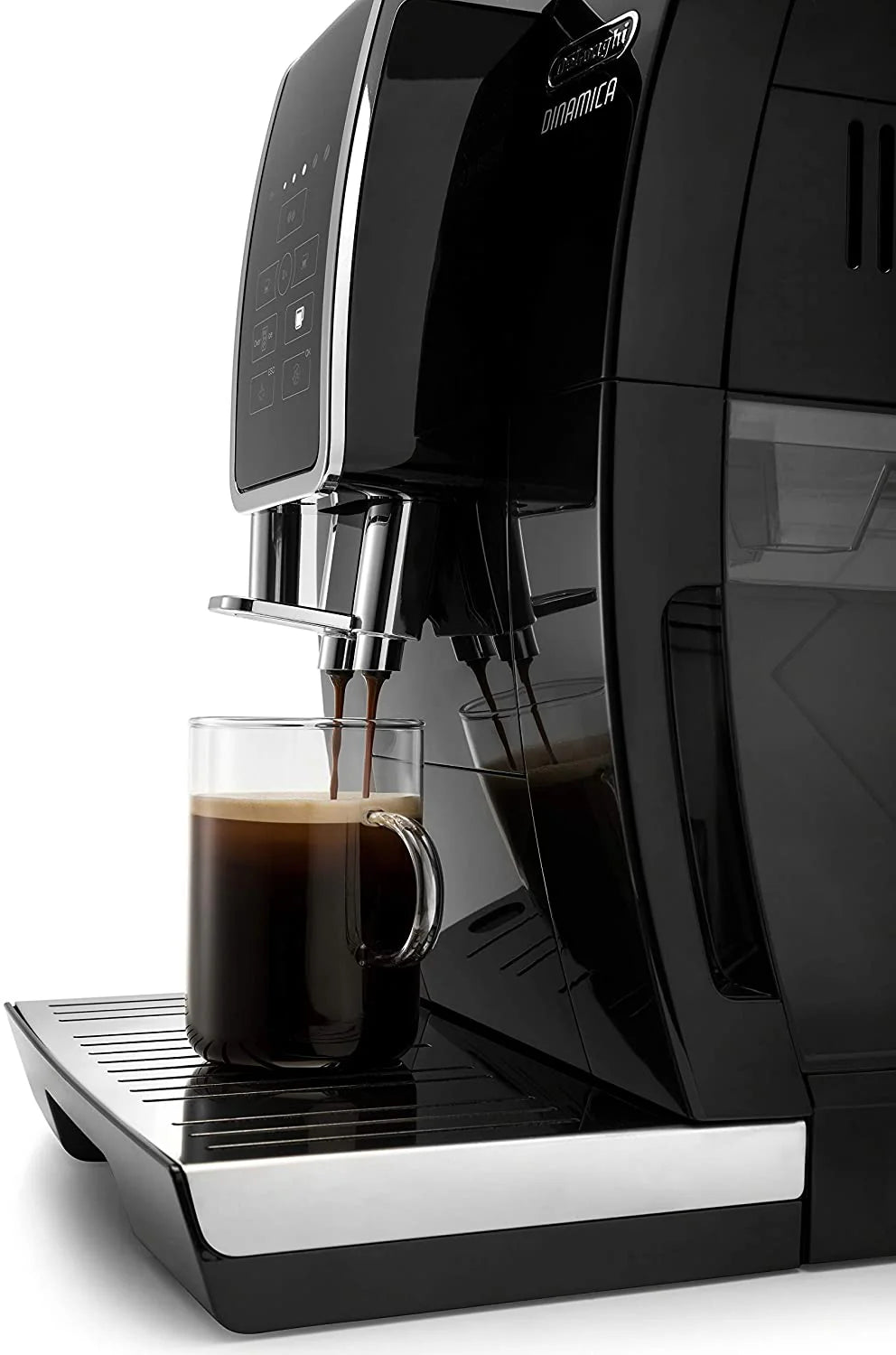 Automatic Espresso Maker with iced-coffee, black T433296