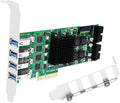 4 Channel 8 Ports PCI Express USB 3.0 Card L813559