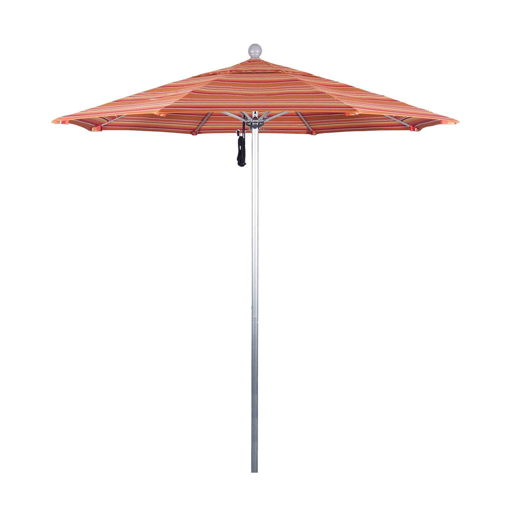 9' Fiberglass Market Umbrella Pulley Open Bronze O58453