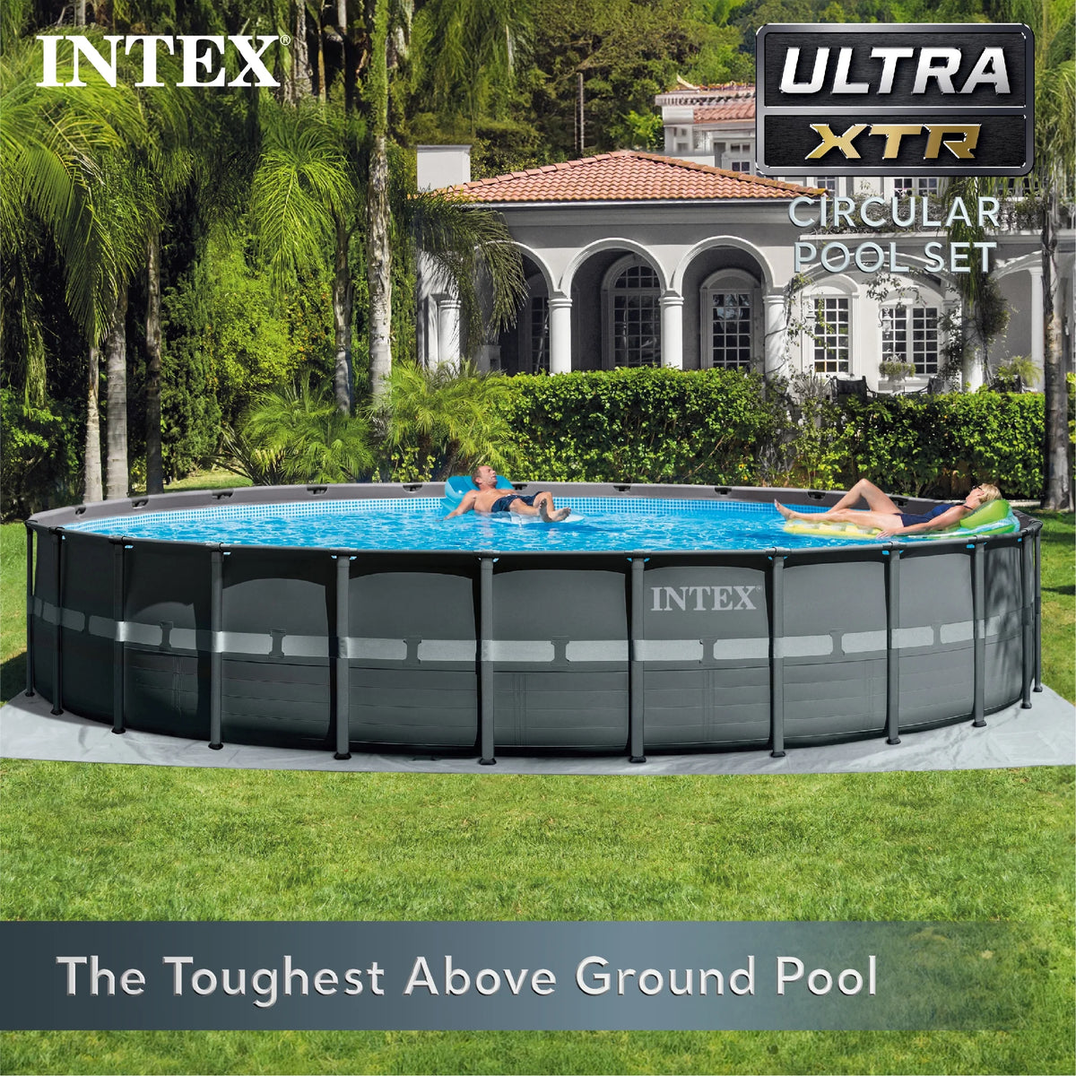 Round Above Ground Swimming Pool Set X60477