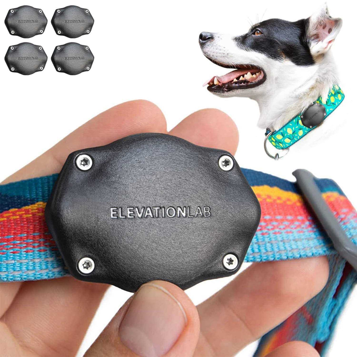 Waterproof AirTag Dog Collar Mount N402