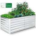 6x3x2ft Galvanized Steel Raised Garden Beds T685