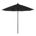 9' Fiberglass Market Umbrella Pulley Open Bronze O58453