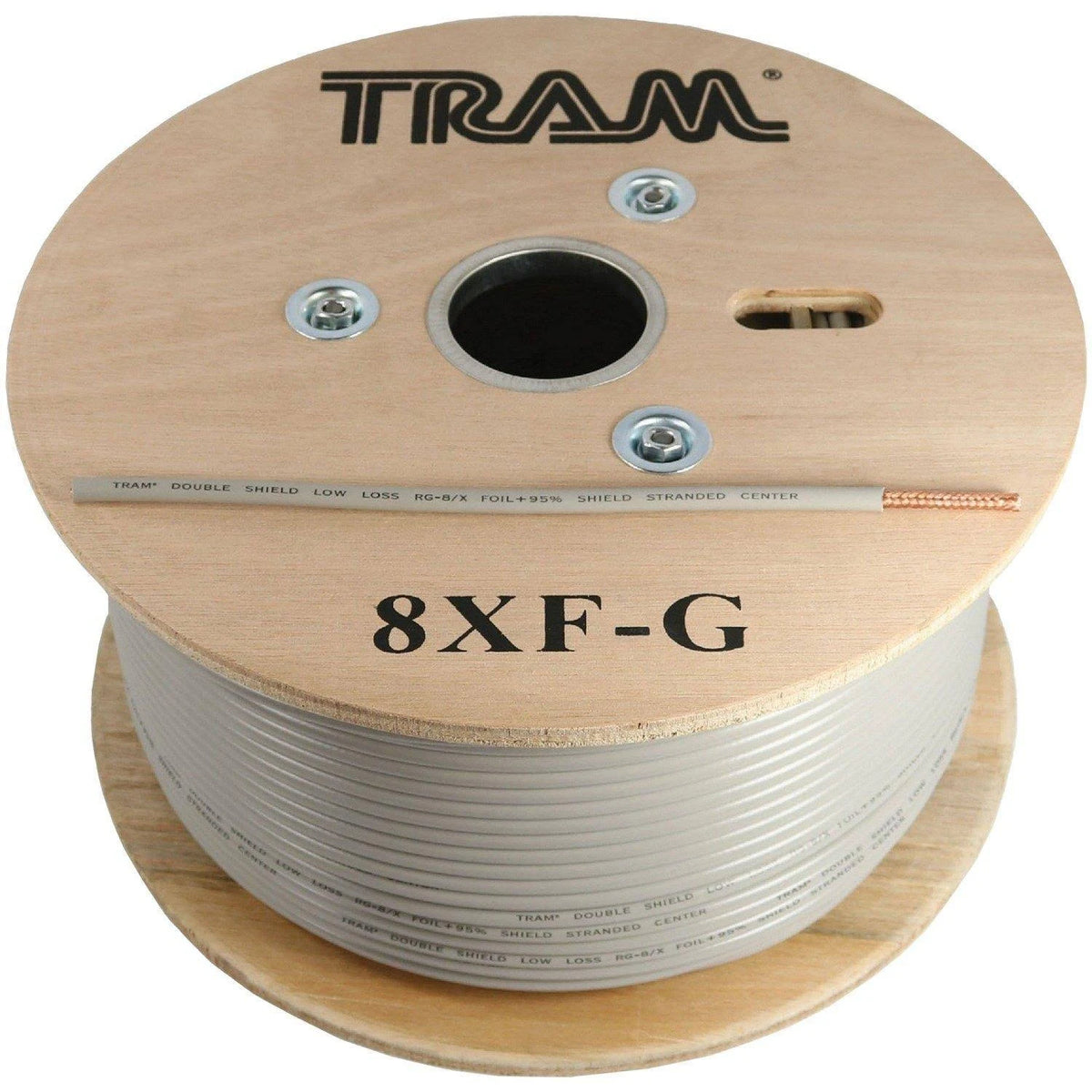 500ft Double Shield Coaxial Cable with Gray Jacket N281