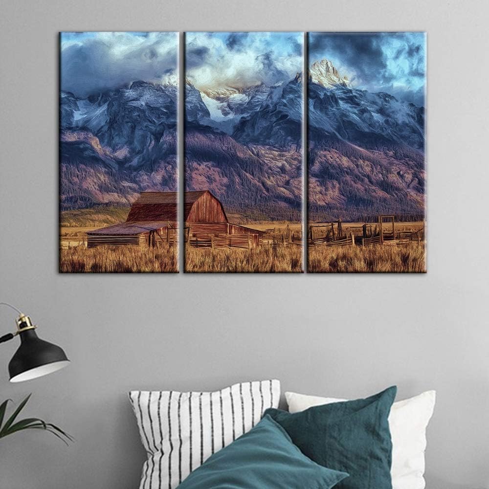 Framed Canvas Landscape Artwork Pack of 2 Y163740