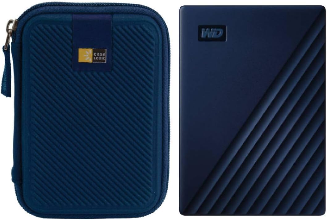 5TB Portable External Hard Drive + Hard Drive Case P412