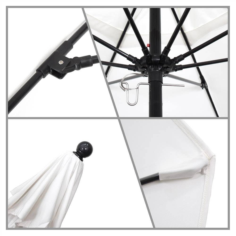 9' Fiberglass Market Umbrella V6137