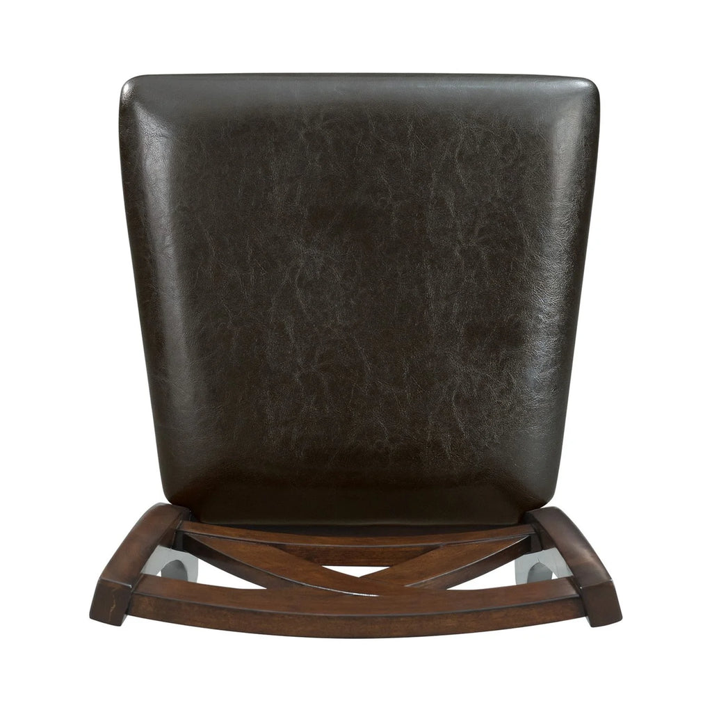Cherry Counter Height Side Chair Set Q37044