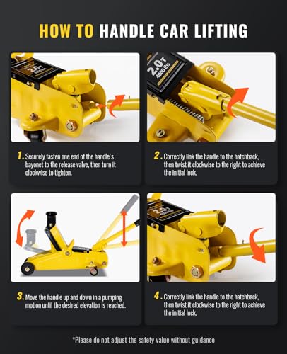 2 Ton Low Profile Hydraulic Trolley Floor Jack with Storage Case E245259