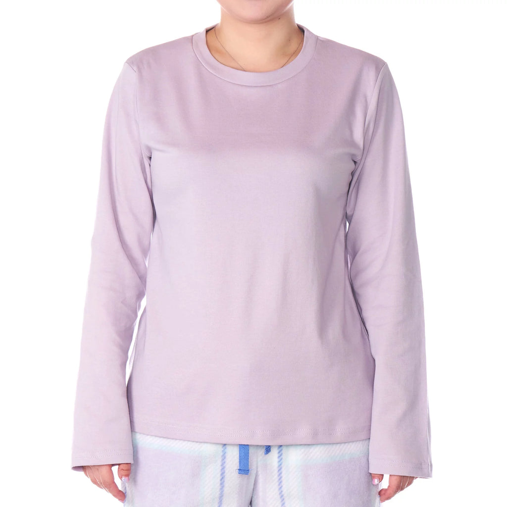 Womens Long Sleeve Fleece Pajama Set V836979