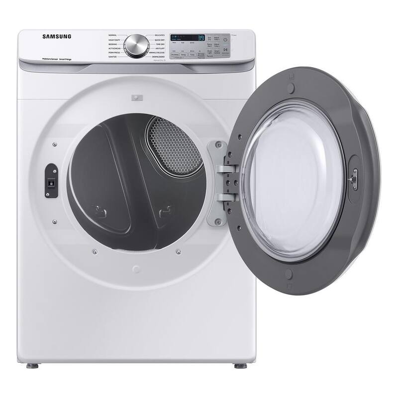 7.5 cu.ft. Vented Front Load Smart Gas Dryer with Sensor Dry in White X1440