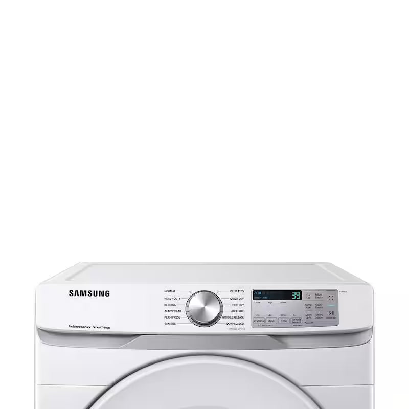 7.5 cu.ft. Vented Front Load Smart Gas Dryer with Sensor Dry in White X1440