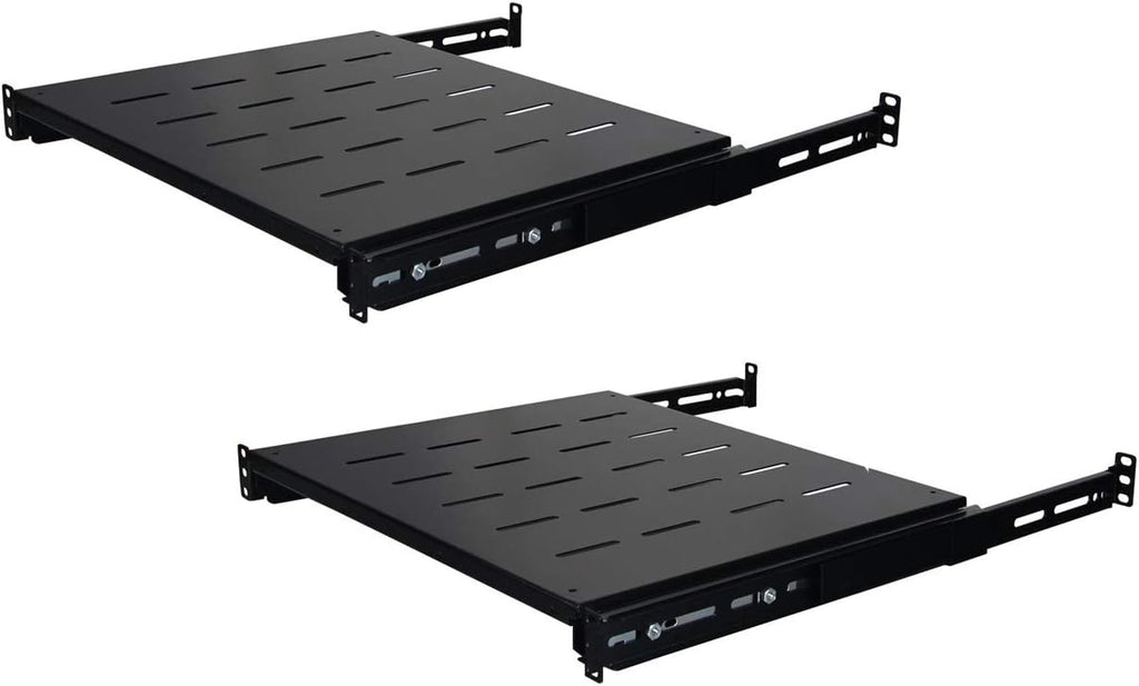 Heavy Duty Steel 19'' Wide Sliding Shelf, 2 Pack C775