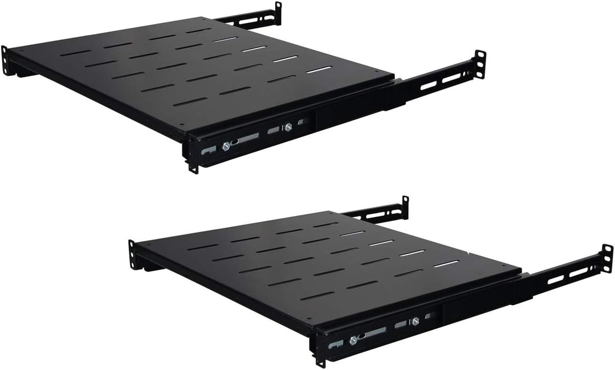 Heavy Duty Steel 19'' Wide Sliding Shelf, 2 Pack C775