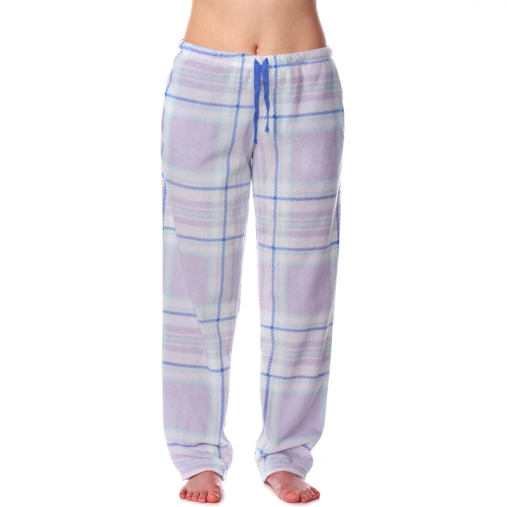 Womens Long Sleeve Fleece Pajama Set V836979