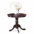 Antique Cappuccino Round Table U3735