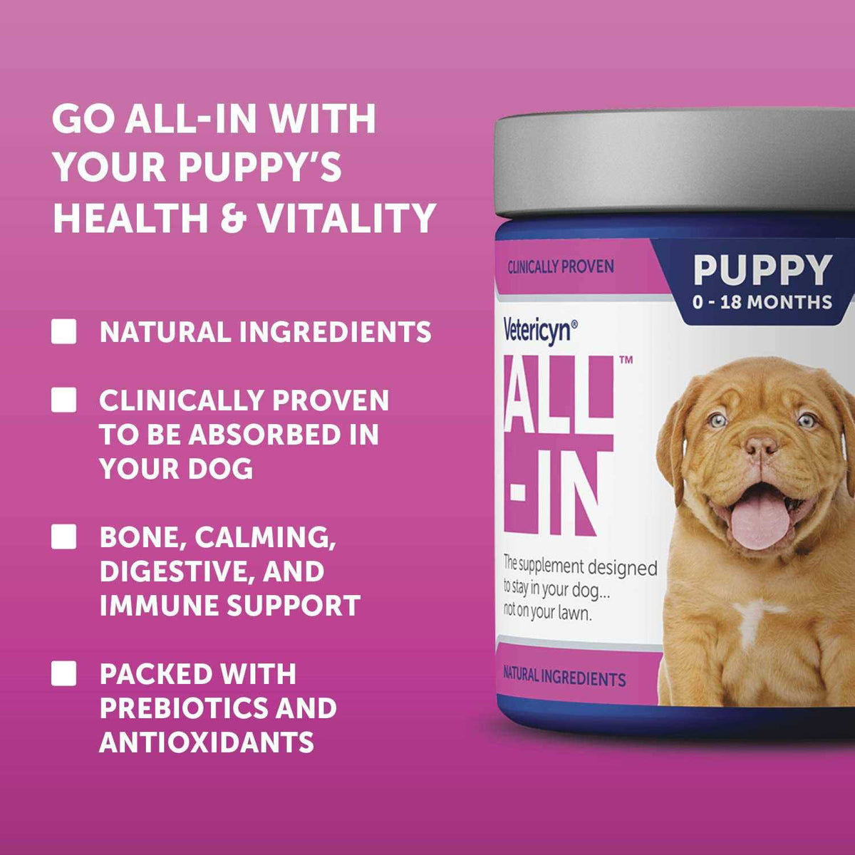 Puppy Supplement X3001