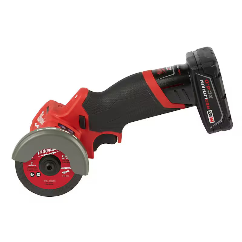 12V Cordless Brushless Cut Off Saw Kit with 6.0Ah Battery B65496