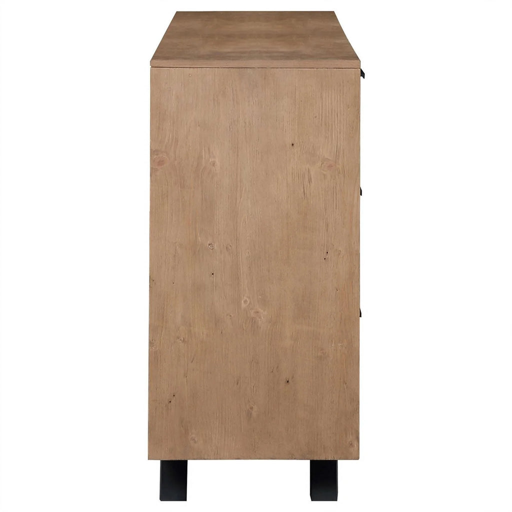 7 Drawer Wood Rectangular Dresser I5468