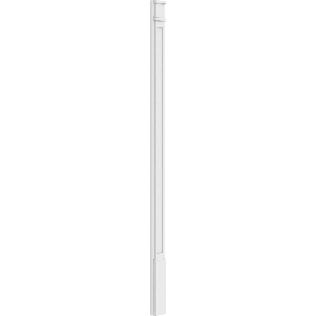 PVC Pilaster with Decorative Capital & Base (Pair) S369