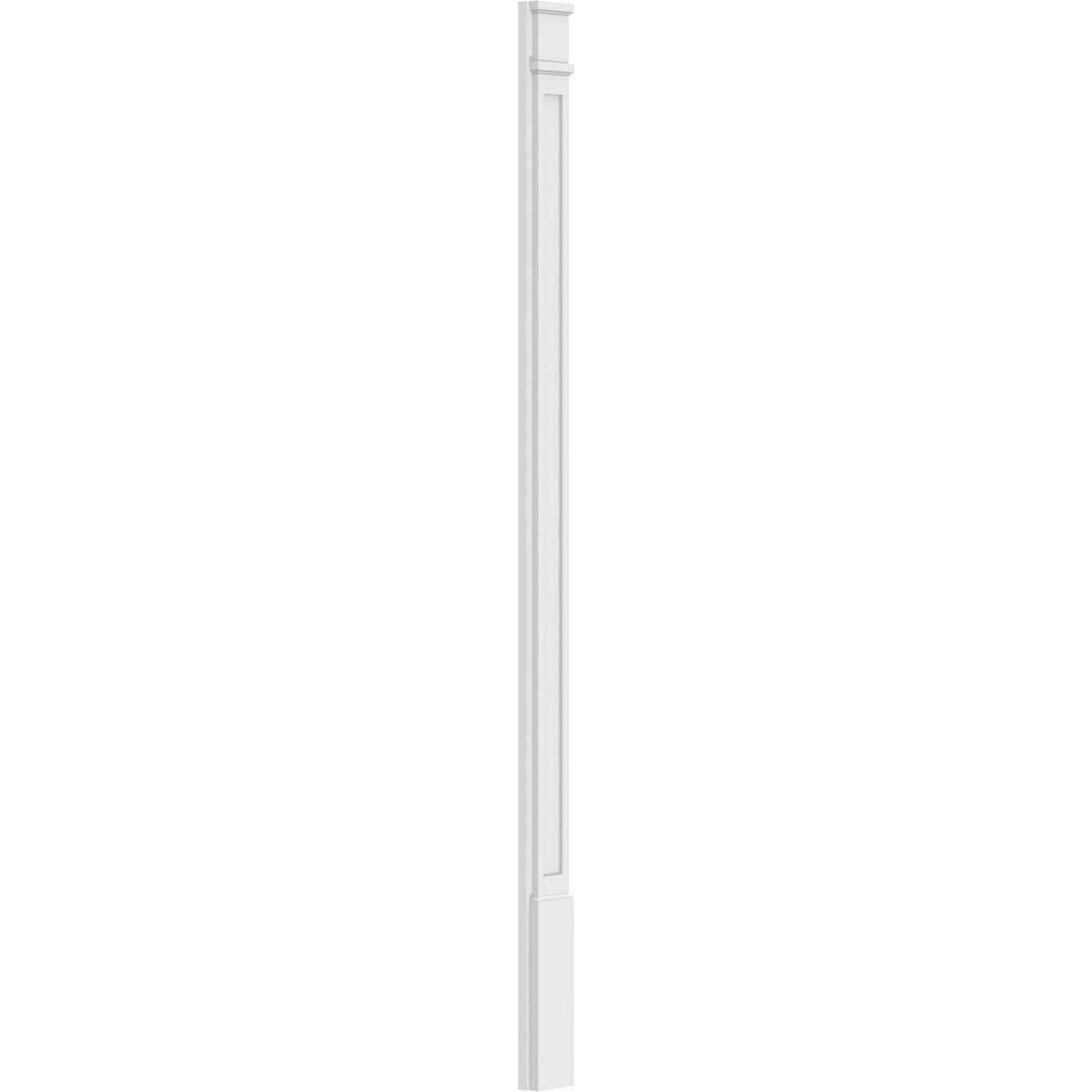 PVC Pilaster with Decorative Capital & Base (Pair) S369