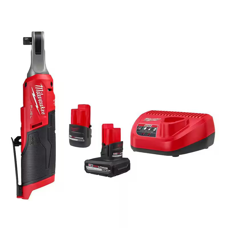 3/8 in. Cordless Ratchet with Batteries and Charger E240