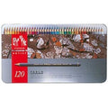 Colored Pencil Set of 120 Metal Box S5833
