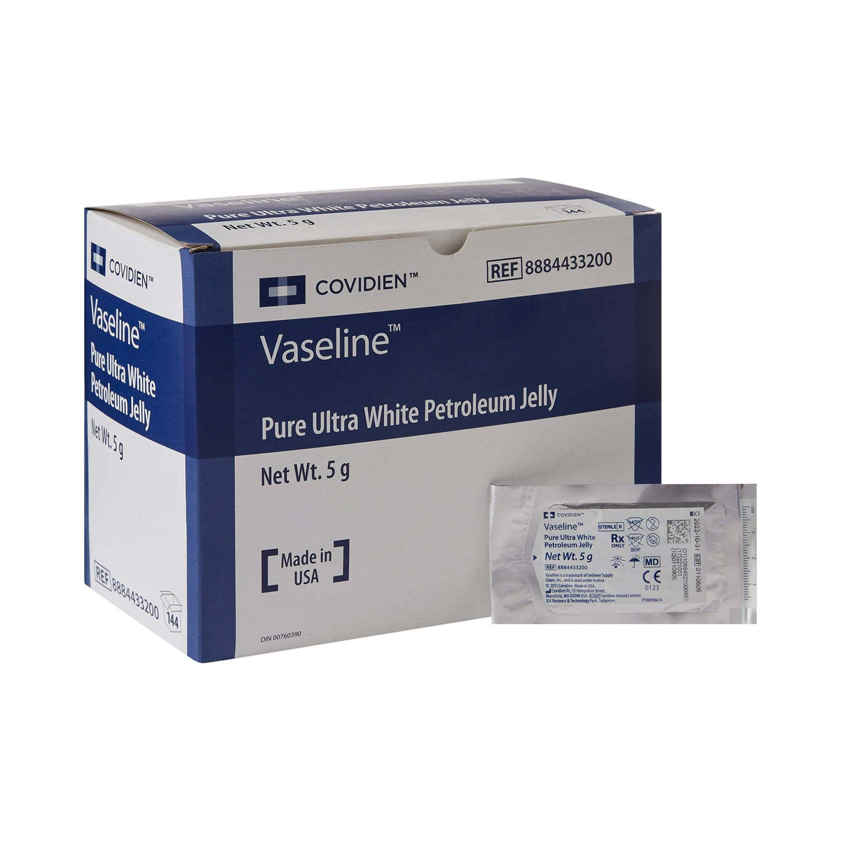 Sterile Petroleum Jelly 5 Gram Case of 576 P825218
