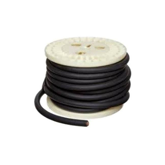 6 Gauge 100' Black Primary Wire Starter Cable E236