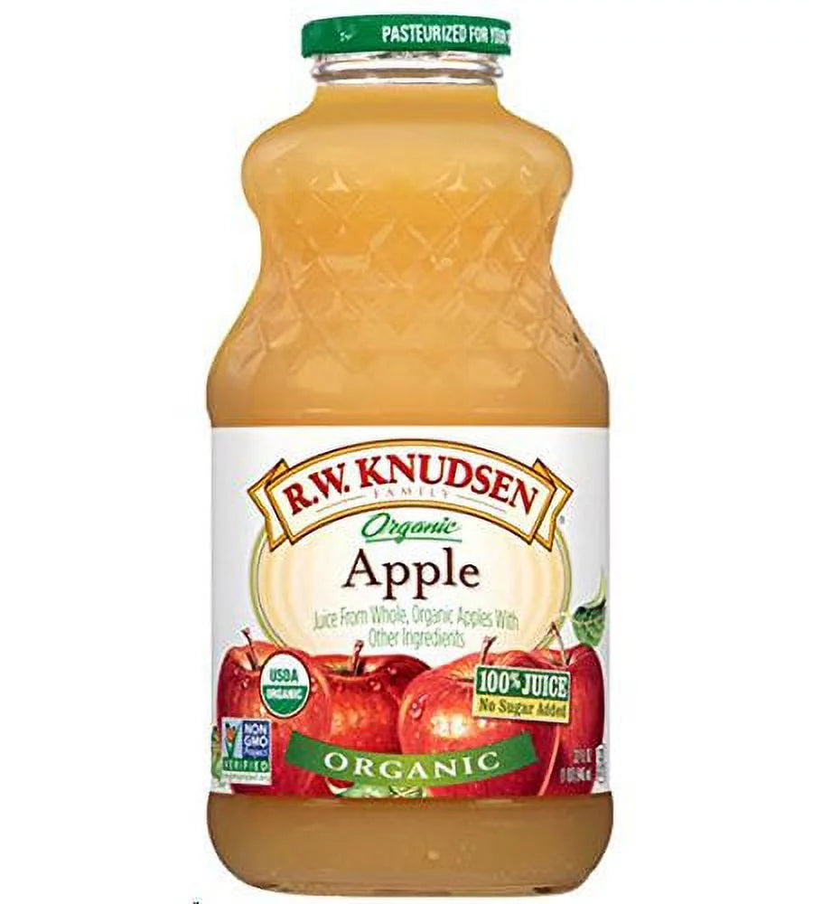 Organic Apple Juice 32 fl oz Pack of 4 M760686