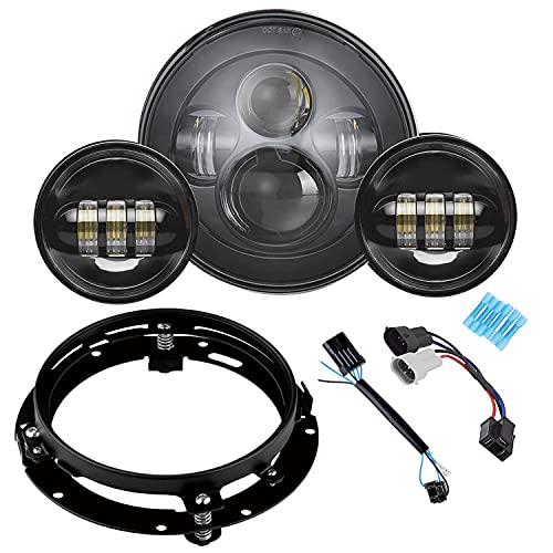 7 Inch Headlight Fog Lights Combo C48103