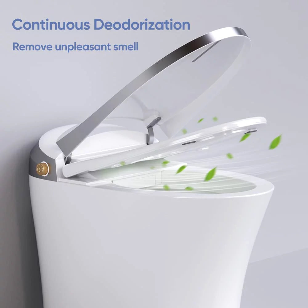 Smart Heated Bidet Toilet with Remote Control F2014