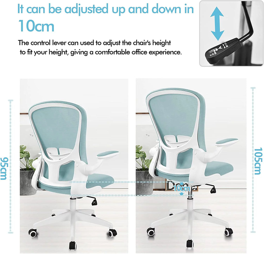 Black Ergonomic Office Chair with Lumbar Support G465974